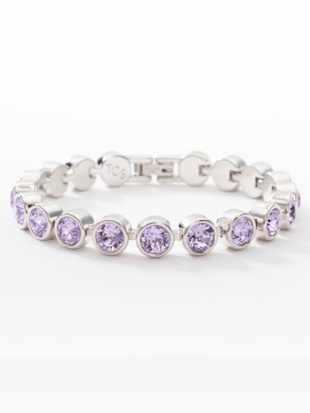 💜 Sought After💜Touchstone Crystal VIOLET Ice Bracelet NWOT💜 - Picture 2 of 6